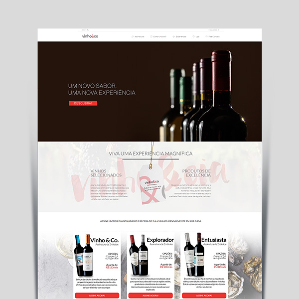Project - Vinho&Cia Site