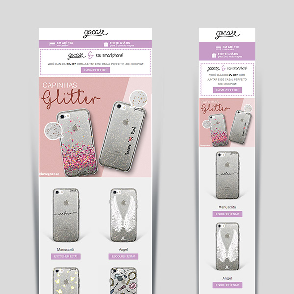 Responsive Email Marketing - Gocase