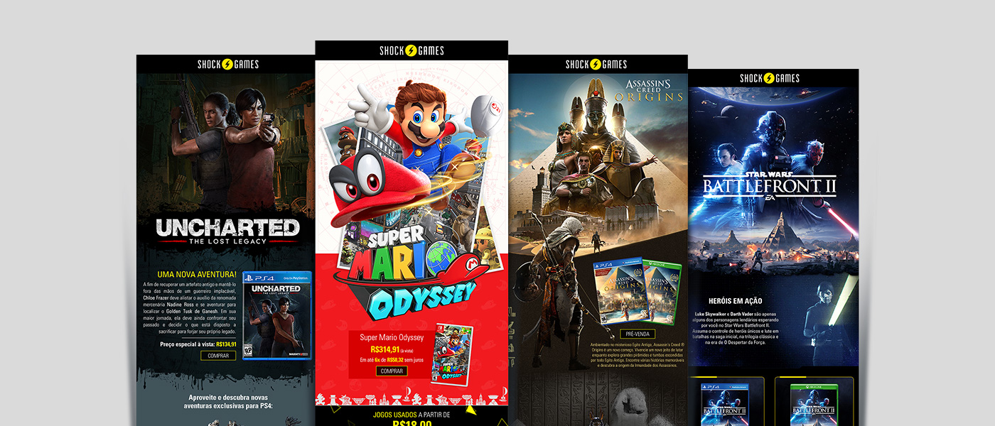 Email Marketing - Shock Games